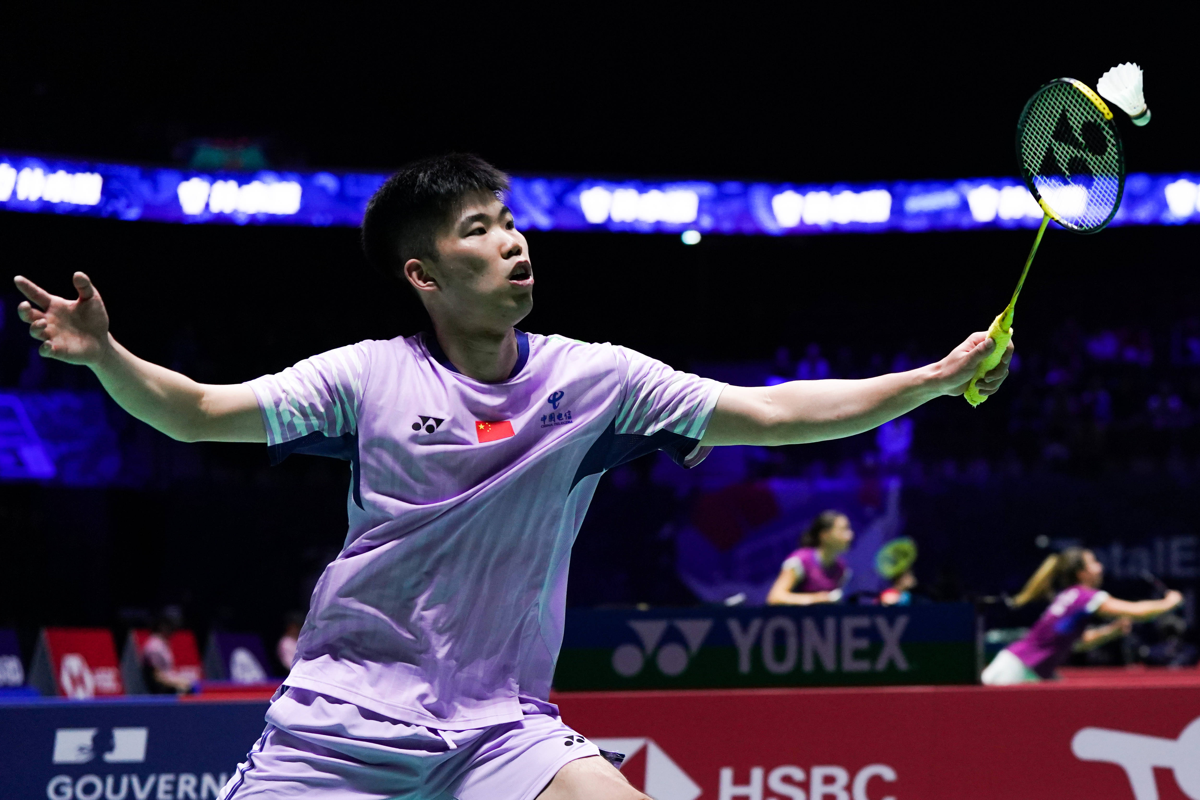 皇冠登3管理出租_（体育）羽毛球——世锦赛：翁泓阳首轮晋级