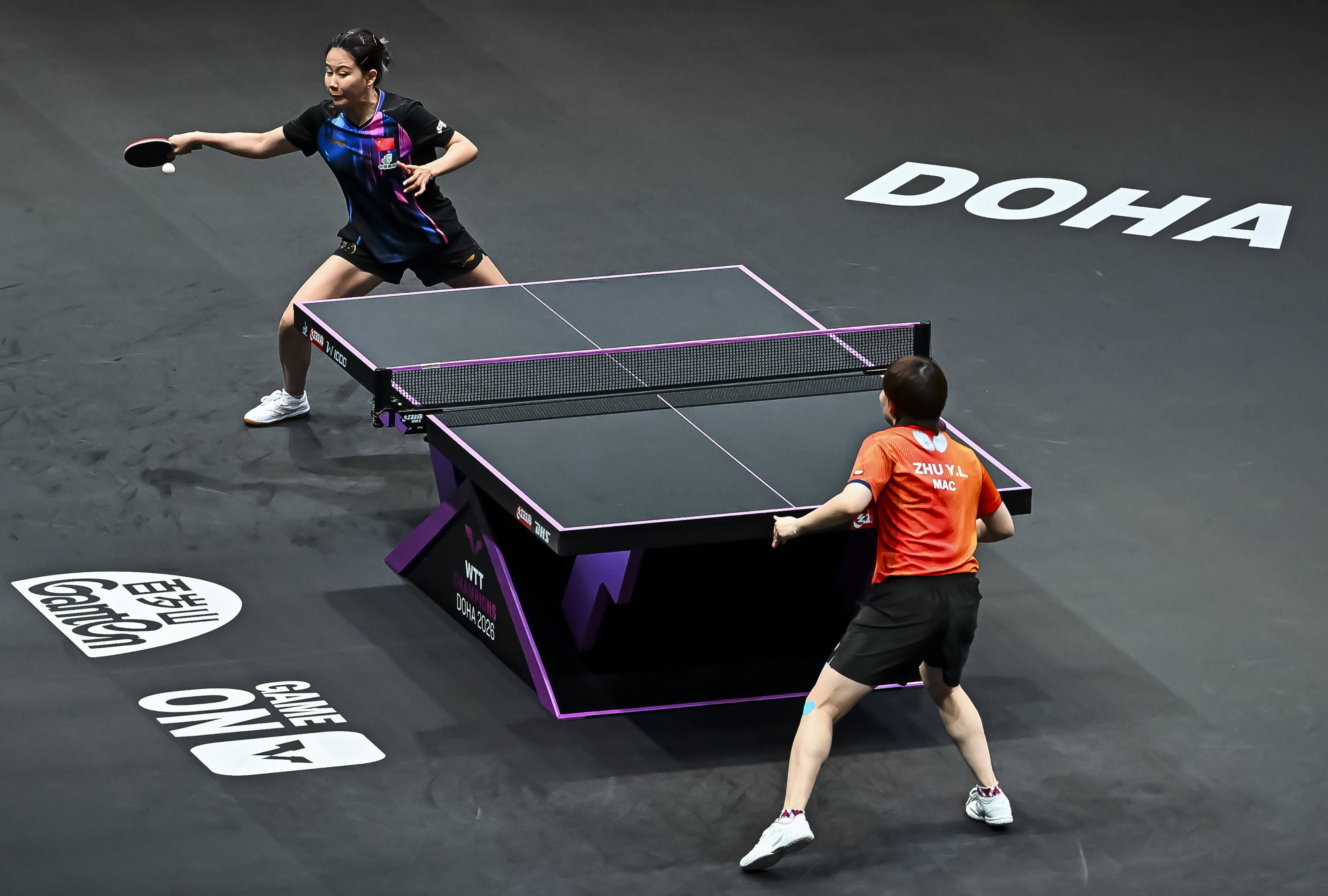 皇冠tg @hga039_（体育）乒乓球——WTT多哈冠军赛：朱雨玲女单夺冠